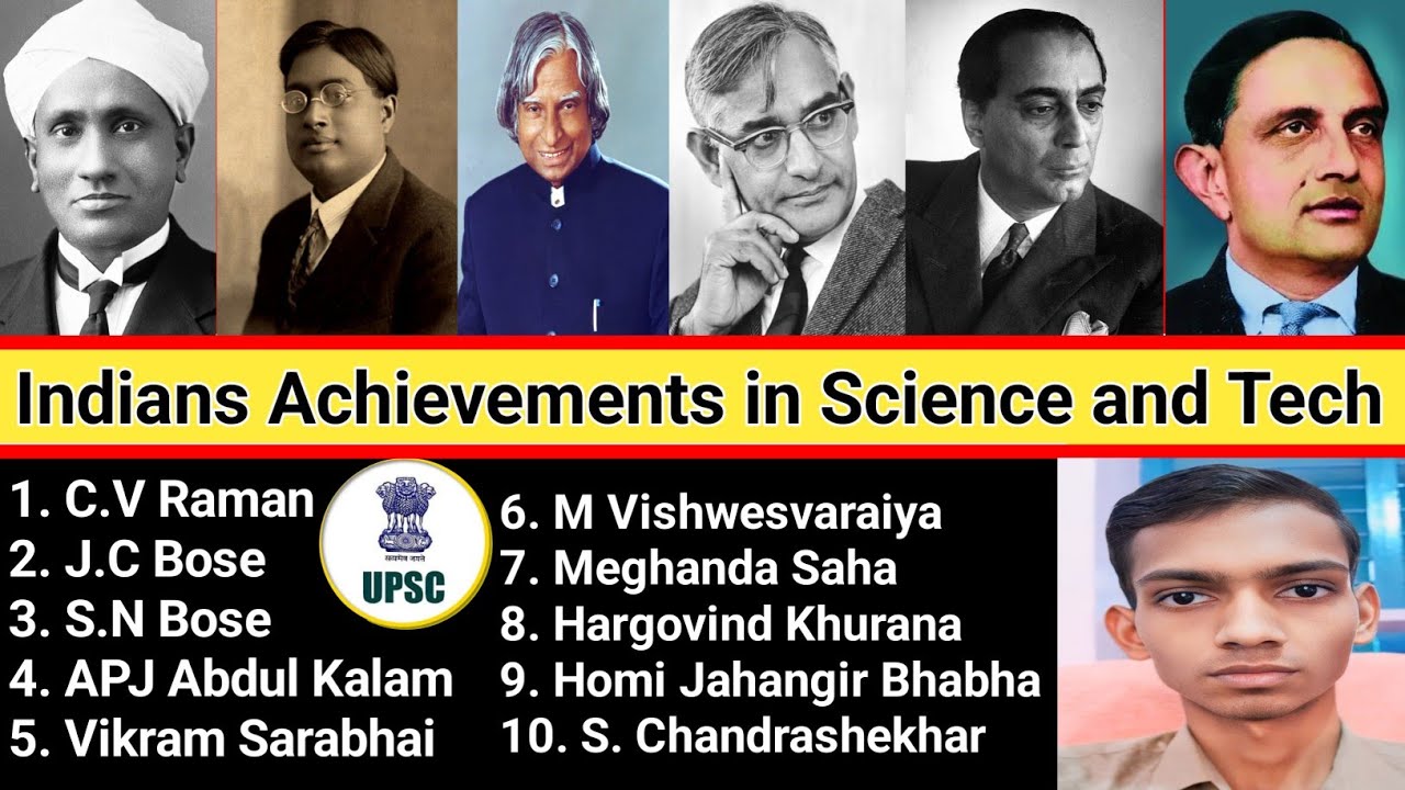 Achievements of Indians in Science and Technology | UPSC CSE GS Paper 3 ...