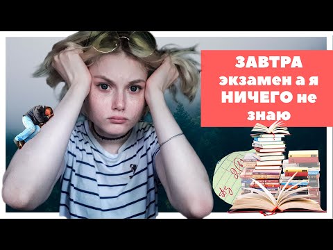 ДЕНЬ до ЭКЗАМЕНА и я НИЧЕГО не знаю / Что делать?! / ЕГЭ & ОГЭ (2019)