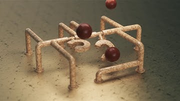 Cinema 4d spring testing, Redshift render.