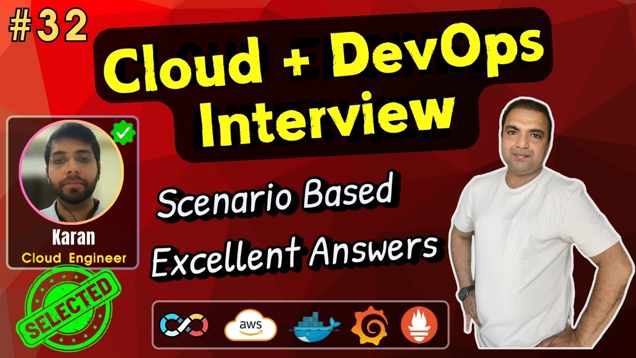 Excellent Cloud DevOps Engineer Interview | Scenario Based | AWS, CICD ...