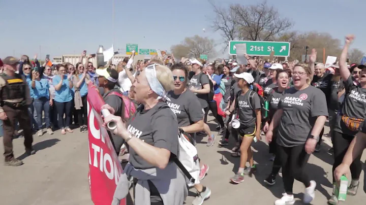Teacher Walkout: Tulsa Teachers Walk to Capitol