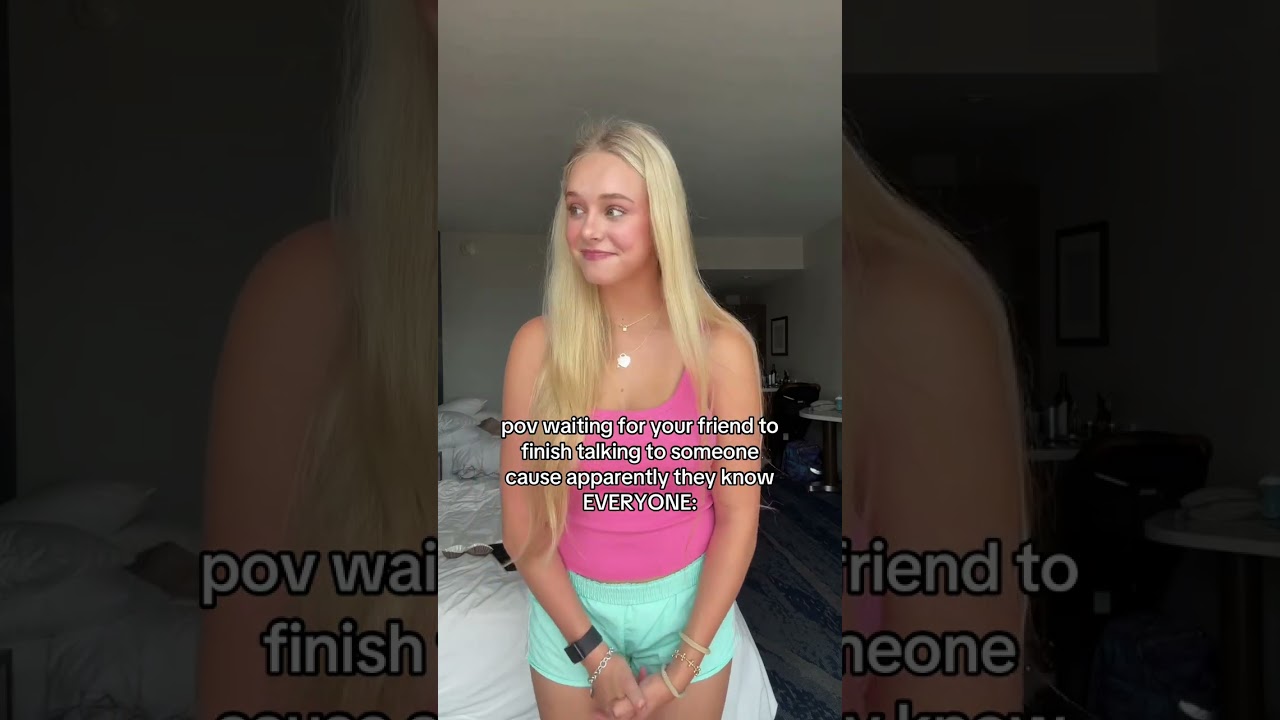 genuinely how do they know everyone😂 #foryou #friend #relatable #ootd #pov
