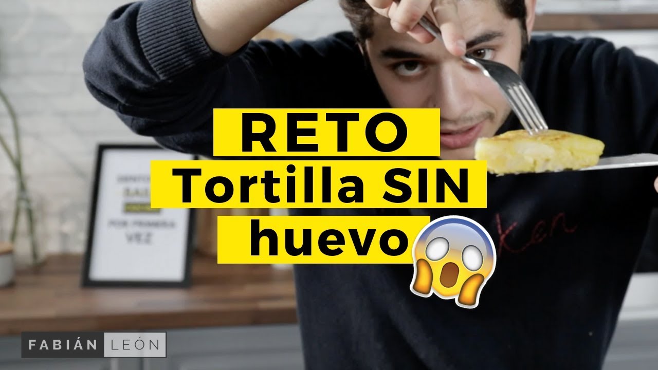 Tortilla De Patatas Sin Huevo // ¿Estará buena esta tortilla de patatas vegana?