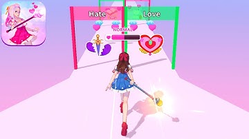 MAGICAL GIRL RUN! game MAX LEVEL BEST SCORE 💕🌈👸 Gameplay All Levels Walkthrough iOS Android New Game