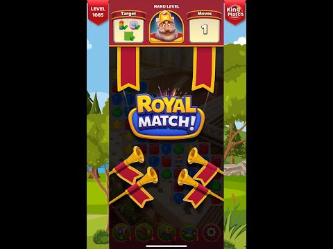 Royal Match Gameplay - Level 1081, 1082, 1083, 1084, 1085