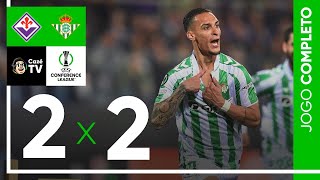 Thumbnail for JOGO COMPLETO: FIORENTINA X REAL BETIS | SEMIFINAL | JOGO DE VOLTA | UEFA CONFERENCE LEAGUE