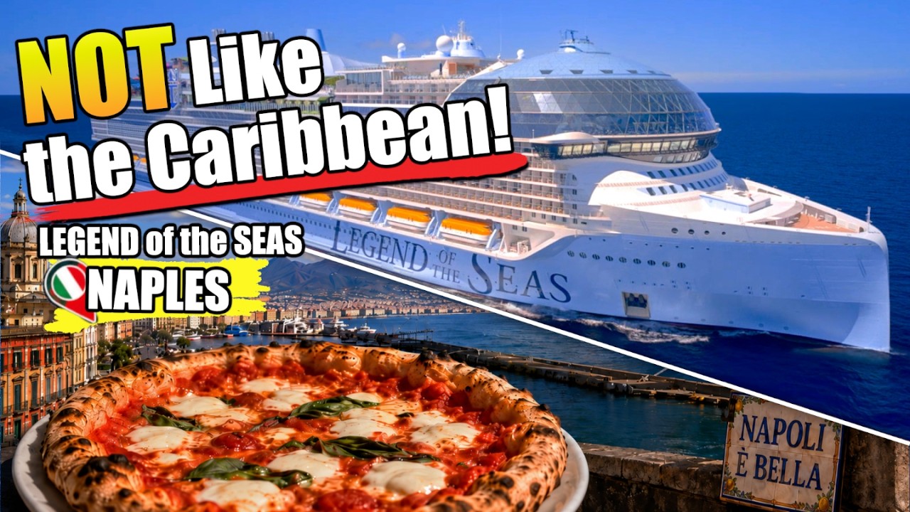 Mediterranean Cruising Is NOTHING Like the Caribbean!  Legend of the Seas Naples