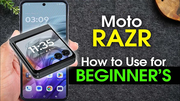 Motorola Razr for Beginner's (Learn the Basics in Minutes) | Moto Razr 2024