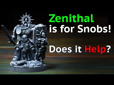 GeekDad Paints! Use Zenithal Shading for Quick and Easy Highlights