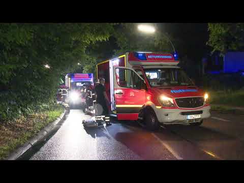 2022-06-27 Tödlicher Verkehrsunfall in Volksdorf