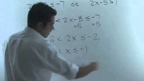 1314 2 6 Linear Inequalities Compound Disjunction