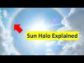 Le phnomne naturel du halo solaire expliqu 