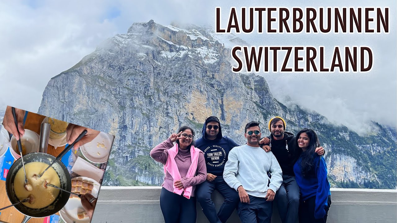 Cheese Fondue in Switzerland Mürren Lauterbrunnen Valley YouTube