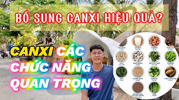 CANXI - Các Chức năng quan trọng với Sức Khoẻ và Cách Bổ sung CANXI Hiệu quả An toàn