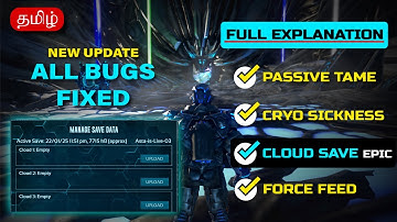 New Update | Cloud Save Data | Epic Games Acc : ARK Ultimate Mobile Edition Tamil