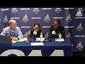 2026 CAA Women's Basketball Championship: Hofstra HC Danielle Santos Atkinson & Chloe Sterling