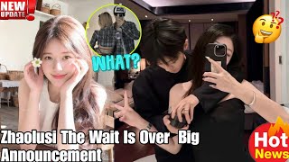 The Wait Is Over Zhao Lusi Announces Her Biggest Step Yet! 🌟👑