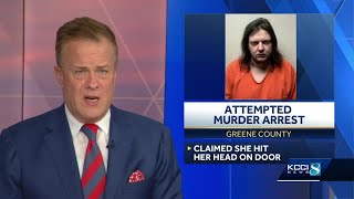 Iowa man charged with attempted murder after bullet found in victim's head