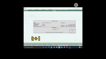 How to enable Print preview in tally ERP 9. #shorts