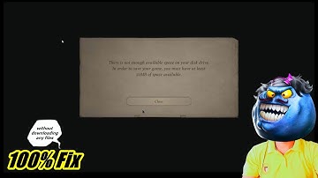 How do you get more space in Resident Evil Village? | 21mb error | Without files Download- 100% Fix