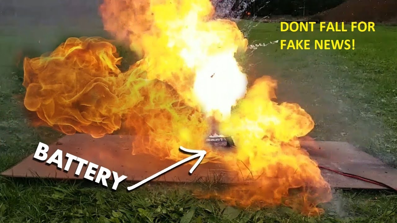 eOn LFP Battery UL Short Circuit TEST EB48125 YouTube