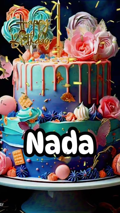 Happy Birthday 💚 #nada  #celebration #cake #cake #ecards #birthday #contentcreator #happybirthday