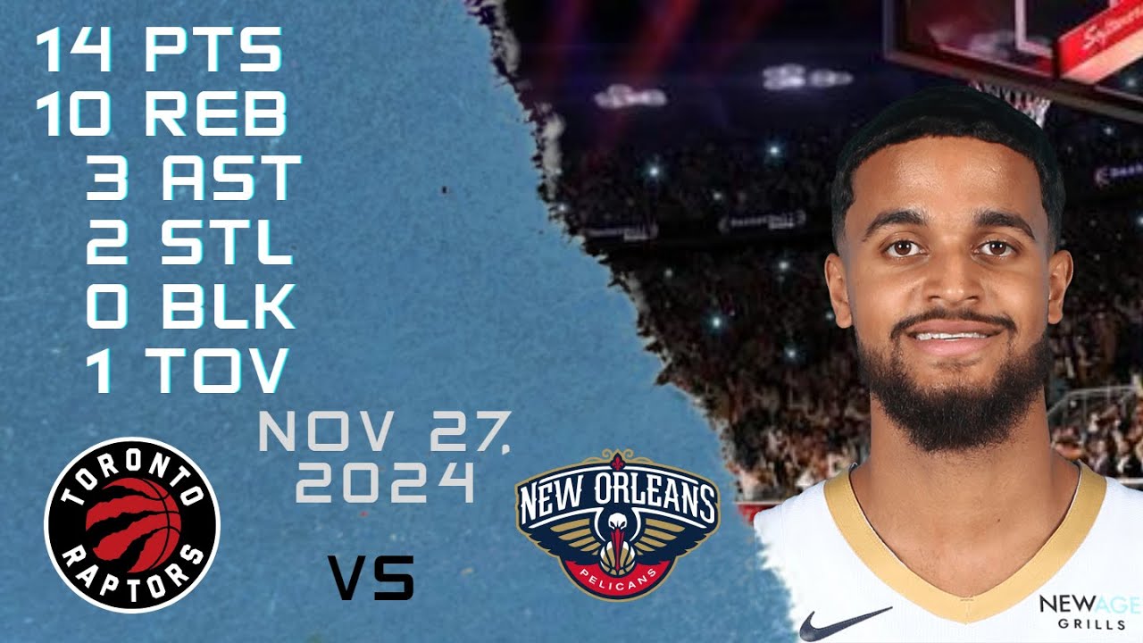 Jeremiah Robinson Earl Player Full High Lowlights vs RAPTORS 27 11 2024 Regular Season Game