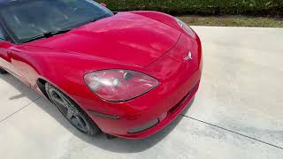 2005 Chevy Corvette 69K miles clean Carfax for sale at @FirstFloridaMotorsSport