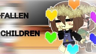 Undertale reacts to fallen children||Pl/Eng||Reupolad||Old😔