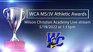 WCA MS/JV Athletic Awards