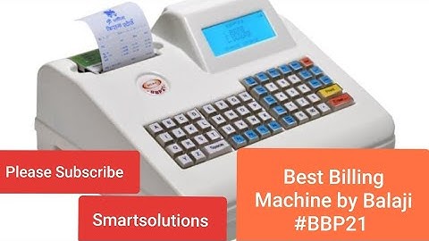 #BALAJI BILLING MACHINES #BBP21 NEW LAUNCHED UNBOXING VIDEO