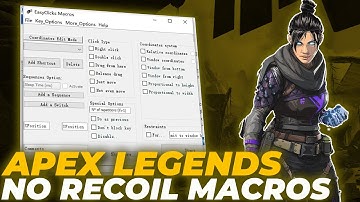 No Recoil Apex Legends Macro TUTORIAL FOR ALL MOUSES ON PC IN 2025!