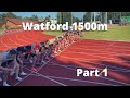 Watford 1500m BMC- Part 1 (Running on a broken arm) *Ft Matt Snowdon*