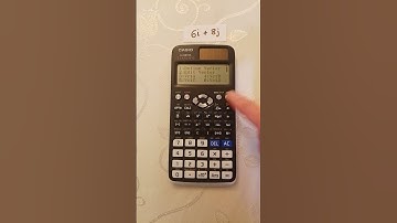 Finding a Unit Vector Using the Casio FX-991EX Classwiz Scientific Calculator - A2 Maths