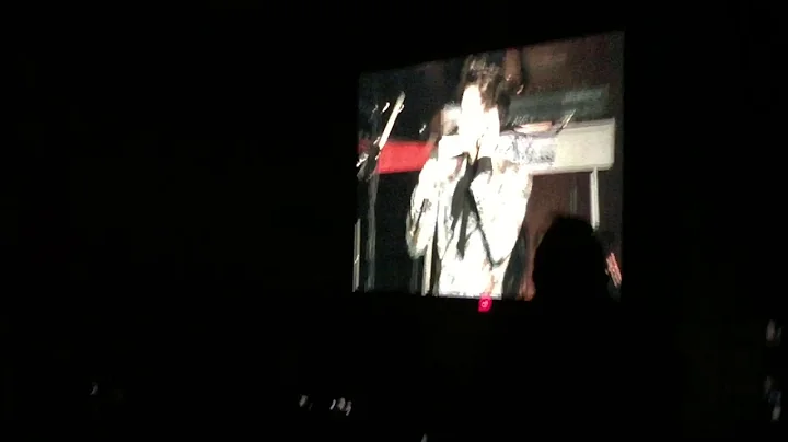 Harry Styles introducing Clare Uchima Sarah Jones ...
