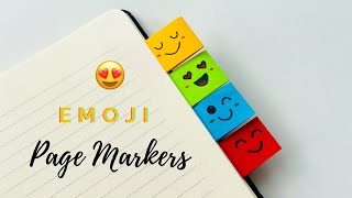 #shorts DIY Cute Emoji Page Markers | Page Markers for Books | Emoji Bookmarks #ytshorts