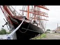 4K | 4 Mast Bark SEDOV - biggest traditionally sailing boat in the world