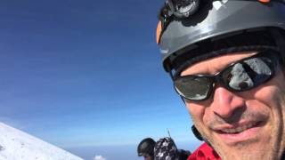 Arriving at the crater of El Pico de Orizaba 18,500&#39;