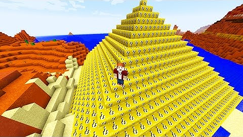 LUCKY BLOCKS PYRAMID MOD CHALLENGE - MINECRAFT MODDED MINI-GAME!