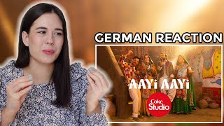 German Reaction | AAYI AAYI | Noman Ali Rajper x Marvi Saiban x Babar Mangi | Coke Studio Season 15