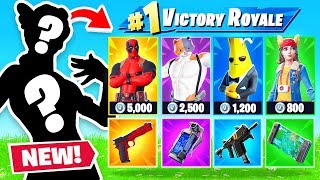 RANDOM SKIN CHALLENGE in Season 2 (Fortnite)