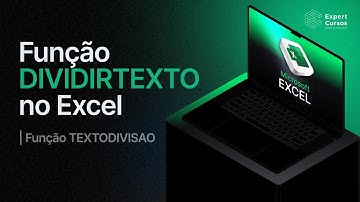 Função DIVIDIRTEXTO no Excel | Função TEXTODIVISAO