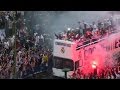 Ligue des champions parade triomphale du real madrid