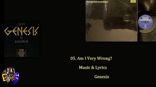 05. GENESIS * Am I Very Wrong? * FROM THE ALBUM "FROM GENESIS TO REVELATION"  (Audio)