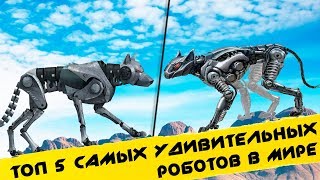 ✔ Топ 5 САМЫЕ СОВРЕМЕННЫЕ РОБОТЫ / НОВЫЕ ТЕХНОЛОГИИ БУДУЩЕГО Boston Dynamics robot