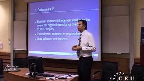 Intellectual property and strategic management, a roundtable talk at CEU
