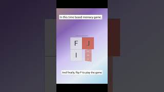 Memory Game using HTML,CSS and JAVASCRIPT screenshot 5