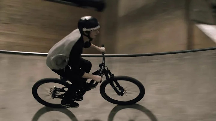 Industry Nine rider Peter Kaiser throws down.