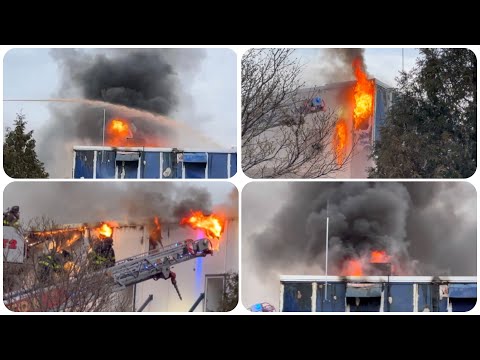 <p>Outstanding video from the scene of the fire on Brighton Road in Clifton on March 17, 2023.</p>