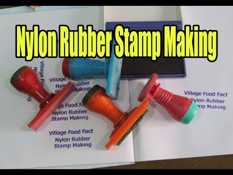 Polymer #Rubber #stamp #making business - No Machine!